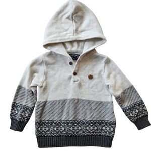 Mayoral Baby Hooded Knit Wool Blend Sweater Sz 12months